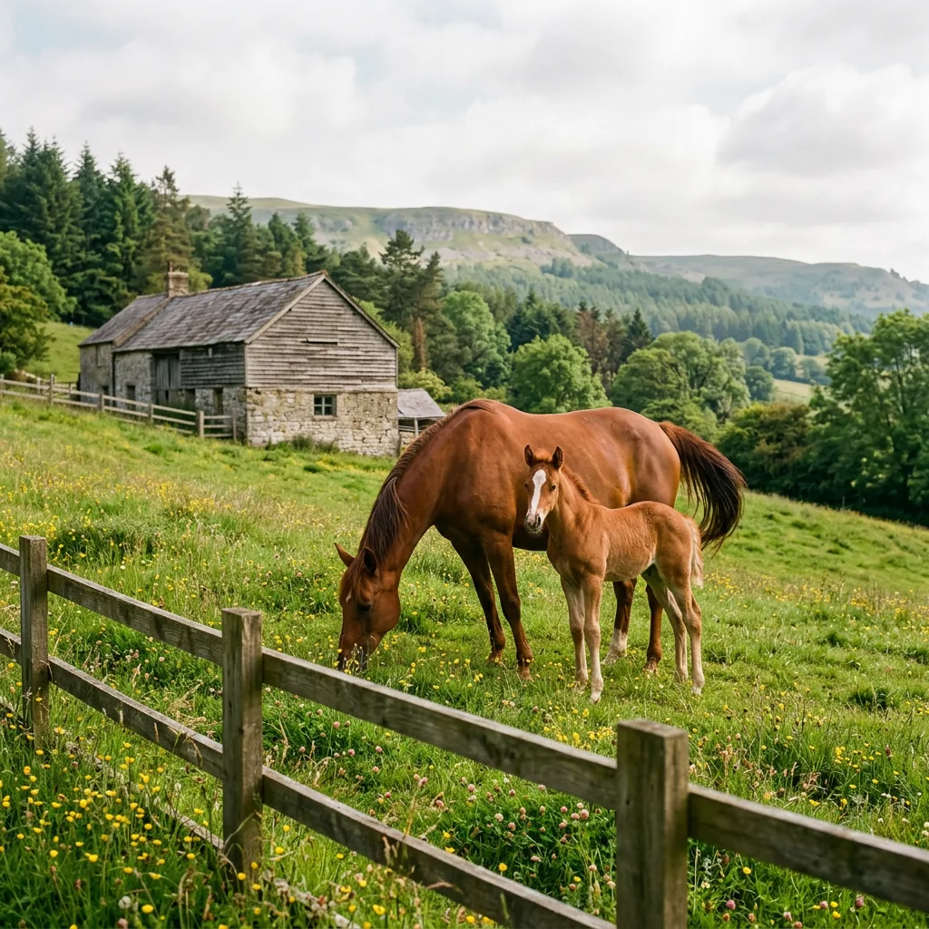 Élevage de chevaux, Élevage d'Alhéna, Fillière